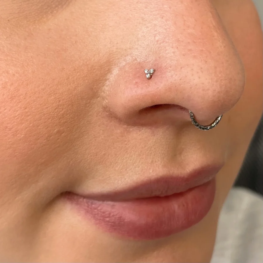 nose piercing